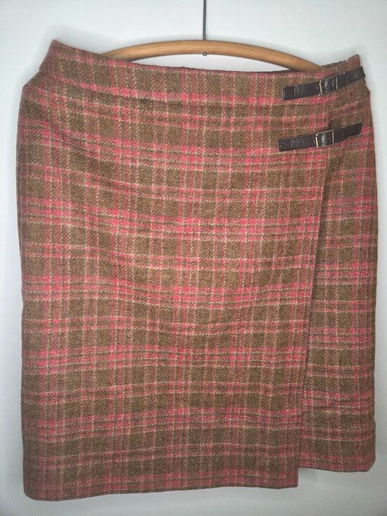 Boden Dresses & Skirts - Boden Pink and Brown Plaid Kilt Style